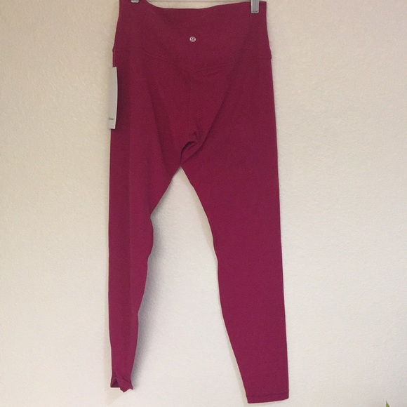 Lululemon Align Pants pink w/bag - Picture 4 of 8